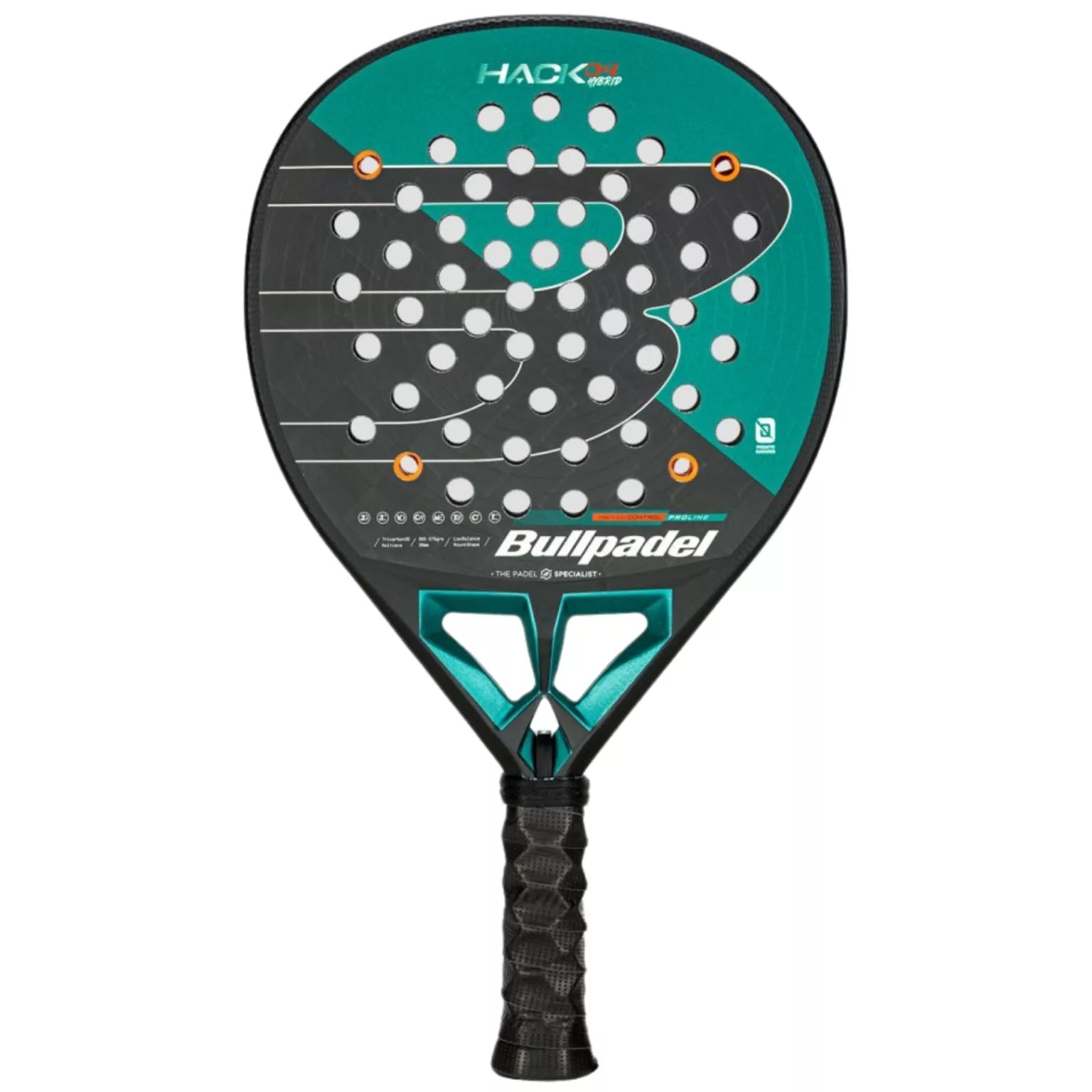 Bullpadel Hack Hybrid 2025 Padelbat - Bullpadel Padel Bat