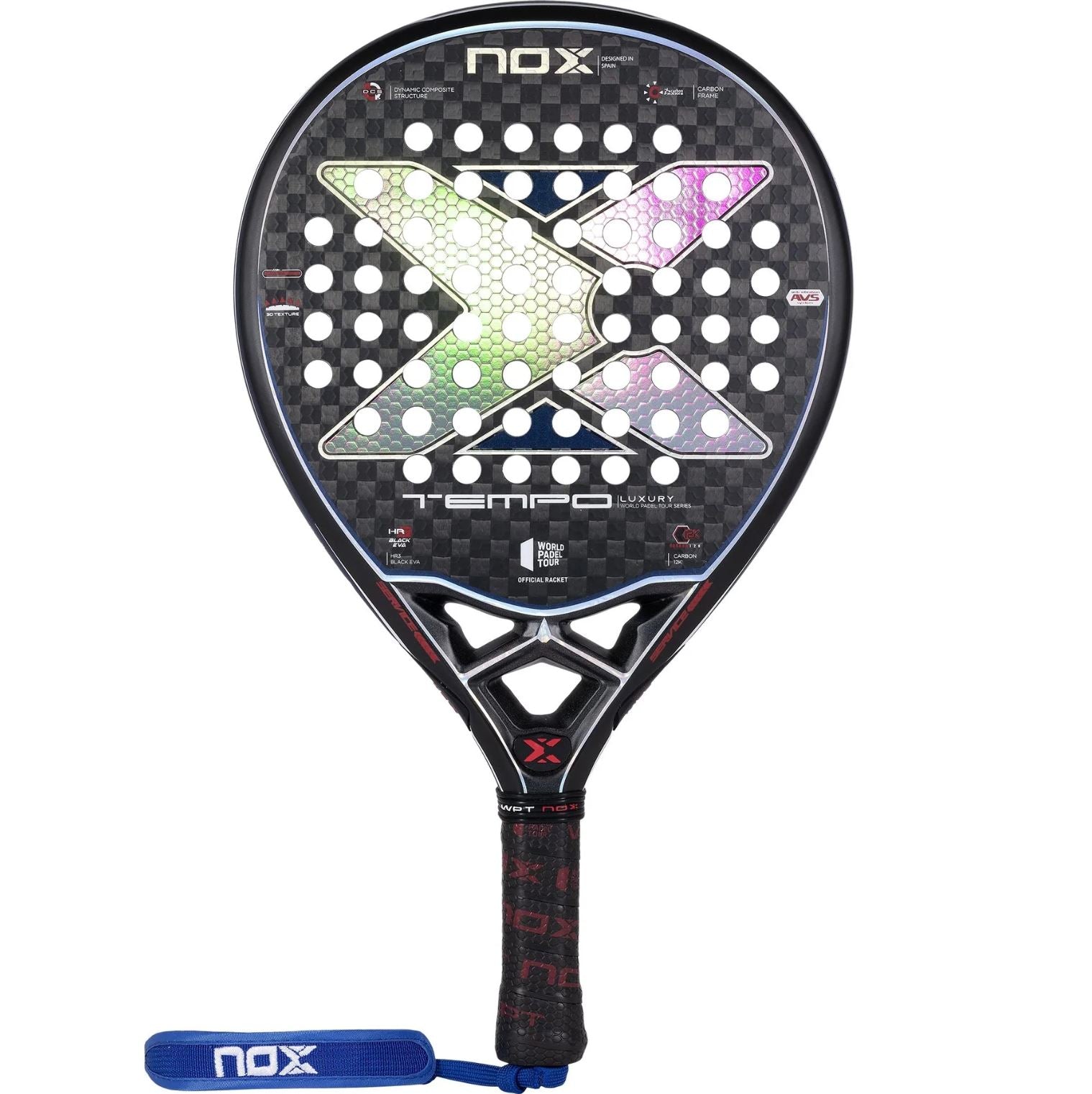 Nox Tempo Wpt 2023 Padelbat - Nox Padel Bat