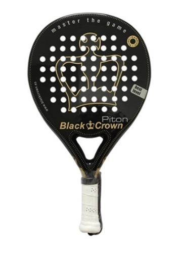 Sort Black Crown Piton Padelbat - Black Crown Padel Bat  - 8436572000025