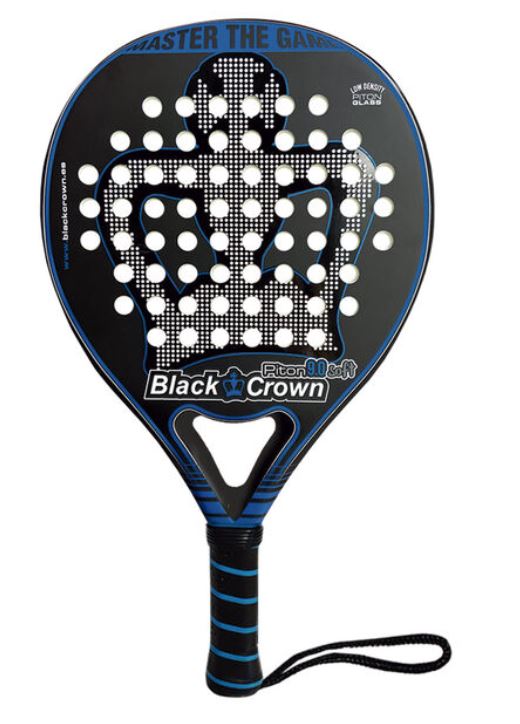 Sort Black Crown Piton Soft Padelbat - Black Crown Padel Bat  - 8436572005365