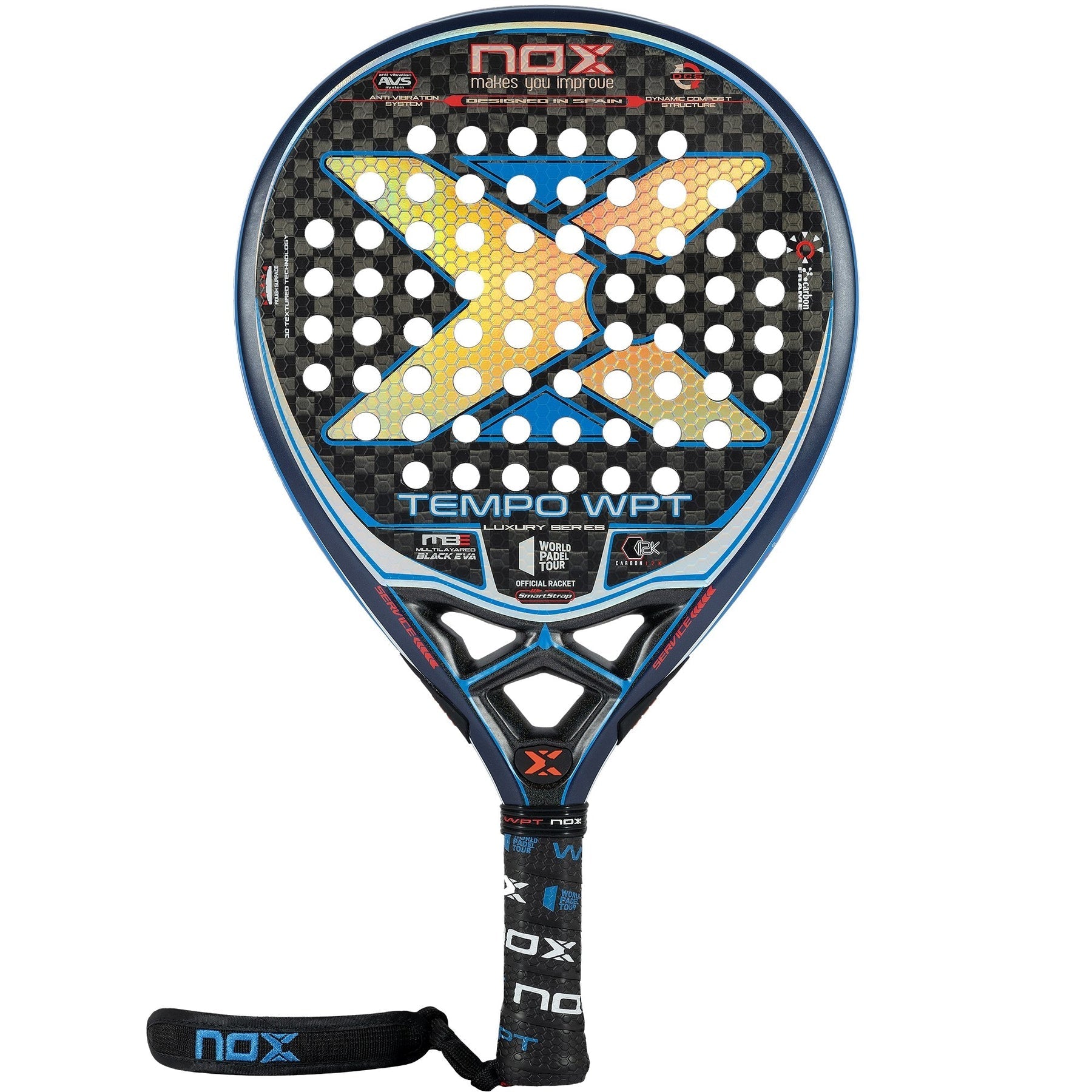 Nox Tempo World Padel Tour 2022 - Nox Padel Bat  - 8436567661705