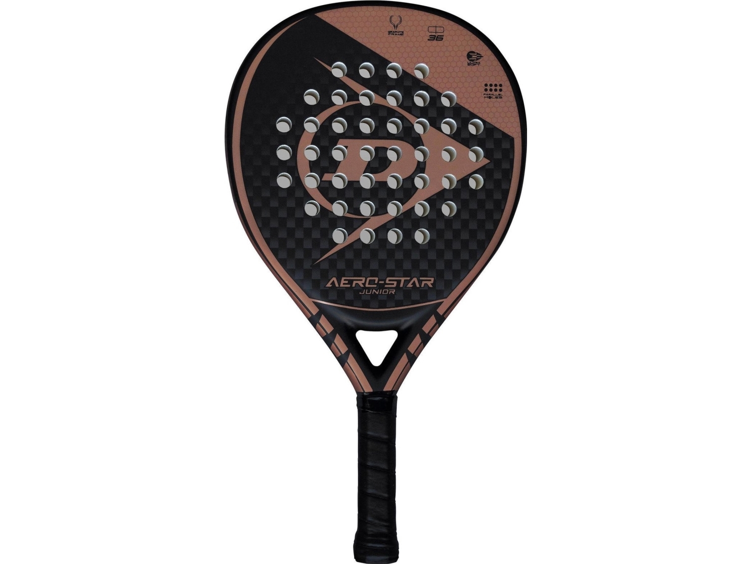 Dunlop Aero Star Jnr 320g Padelbat - Dunlop Padel Bat  - 0045566304377