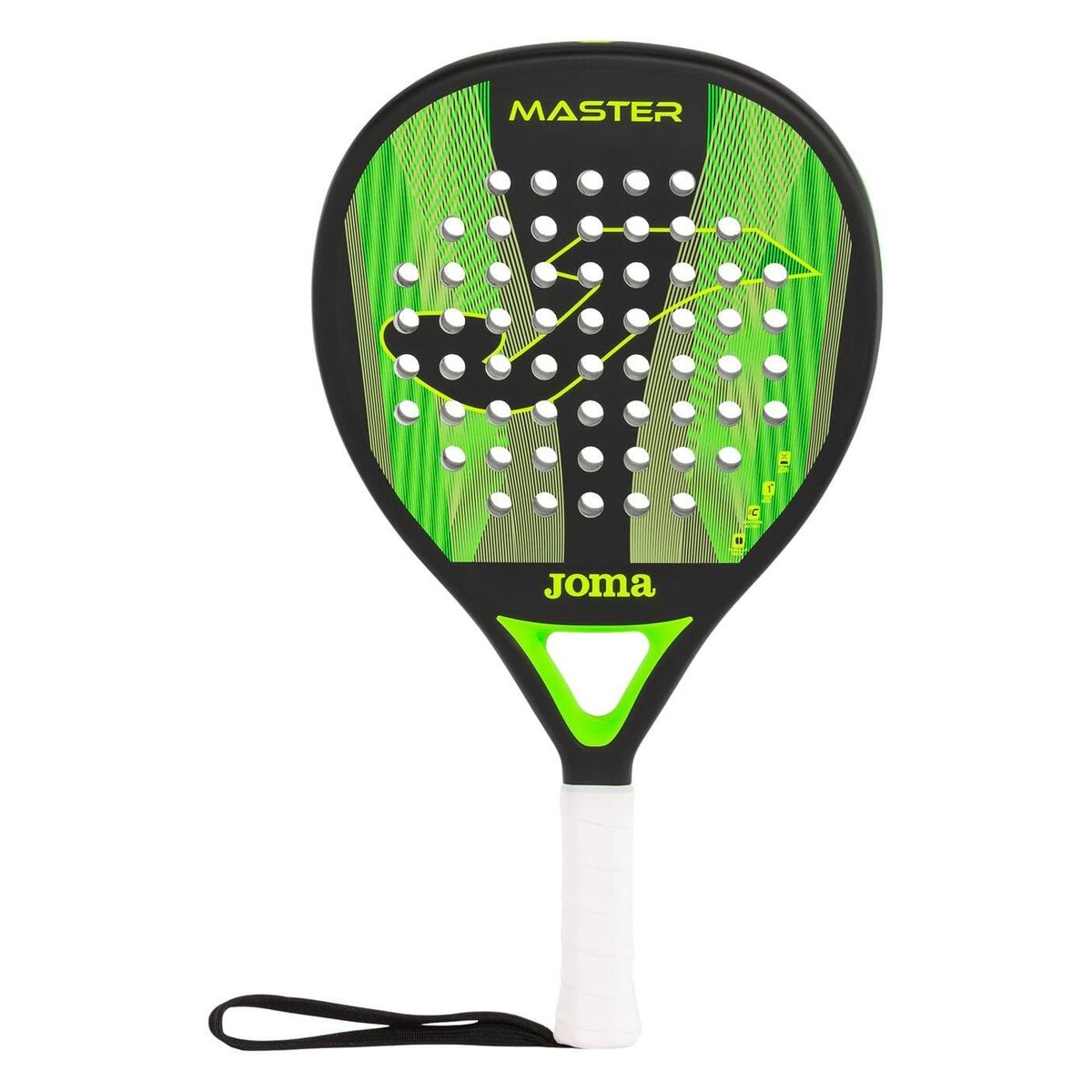 Sort Padel Bat Joma Sport Master Grøn - Joma Sport Padel Bat  - 8445456038542