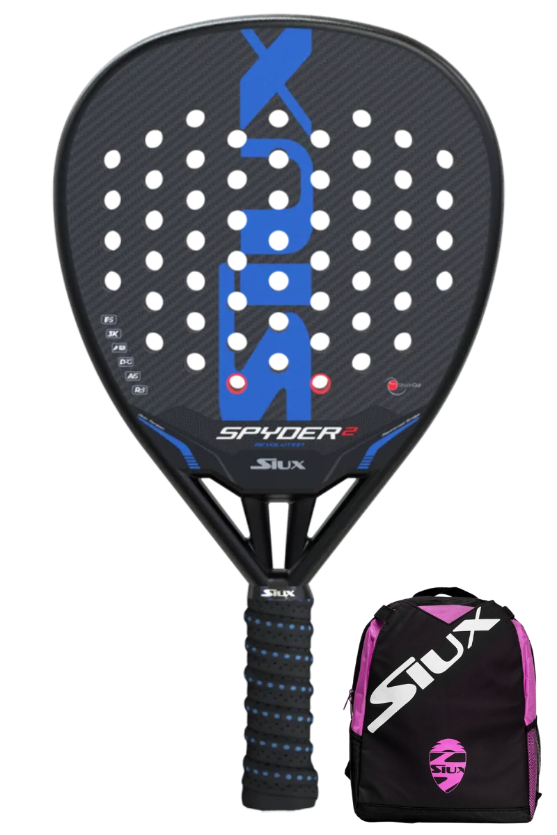 Siux Spyder Revolution Attack Padel Bat - Siux Padel Bat