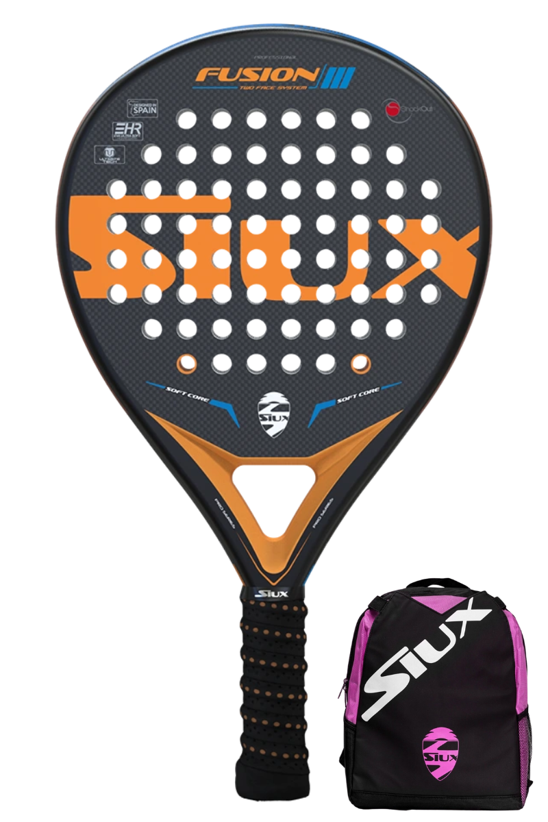 Siux Fusion Iii Padel Bat - Siux Padel Bat  - 8435536737472