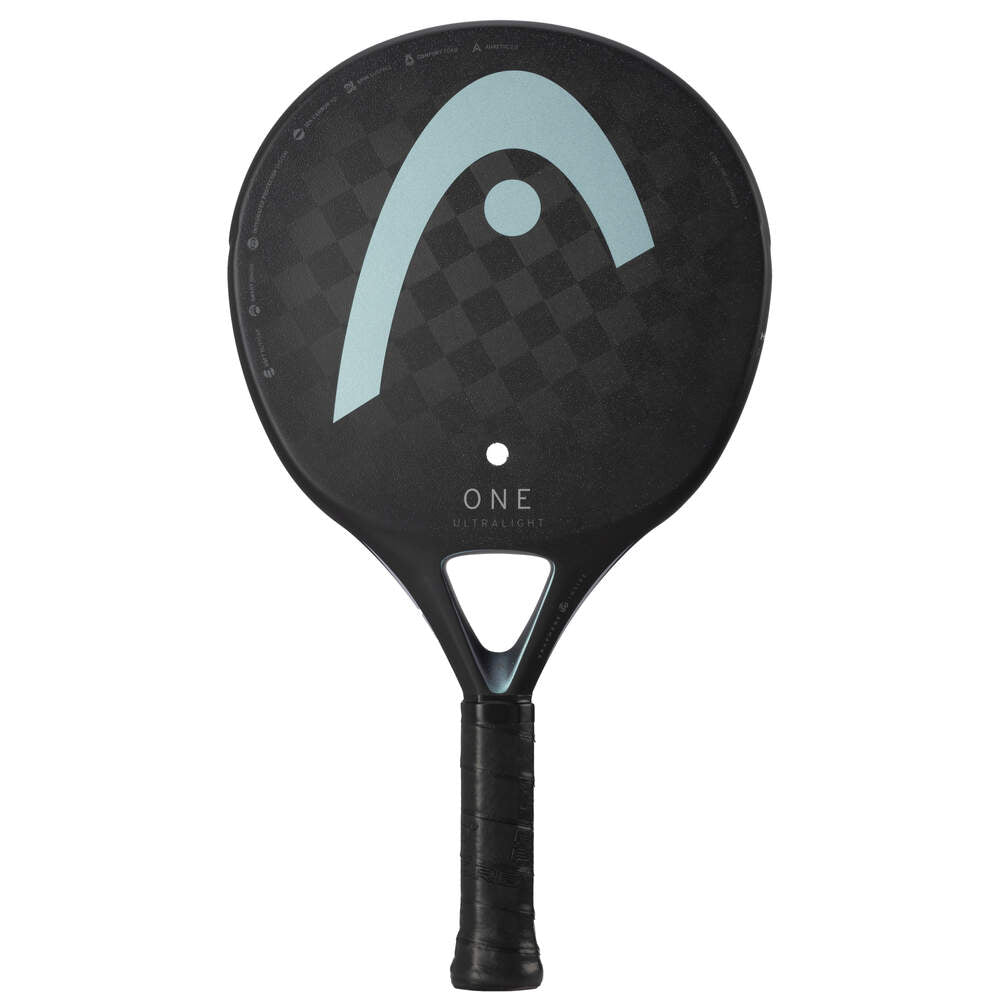 Sort Head One Ultralight Black Padelbat - Head Padel Bat  - 724794750483