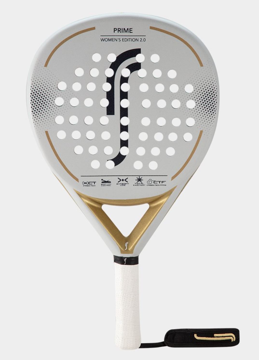 Hvid Prime Women Edition Padelbat Off White - Rs Padel Padel Bat  - 7350073937547