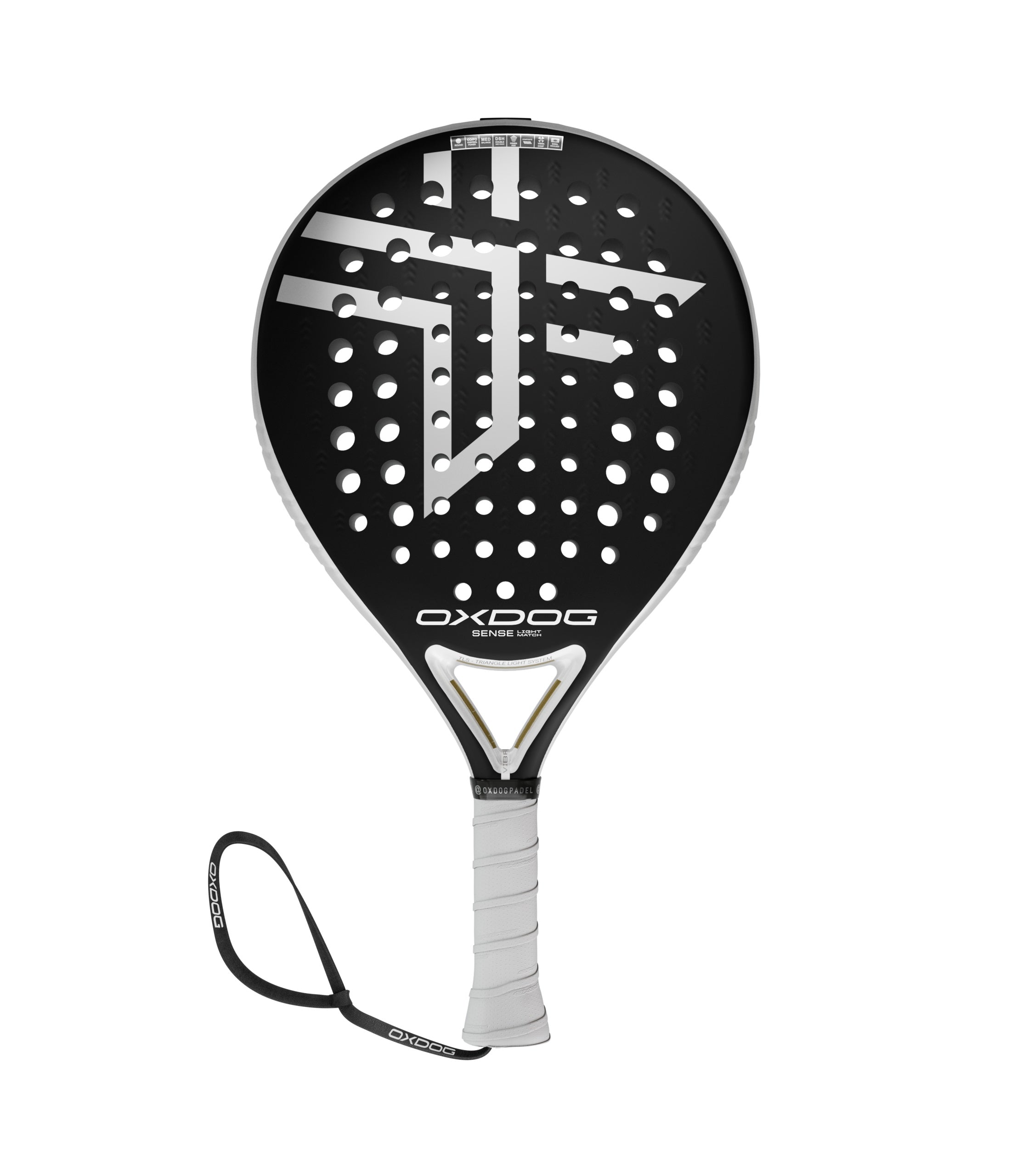 Oxdog Sense Match Light 2024 Padelbat - Oxdog Padel Bat  - 7340151639449