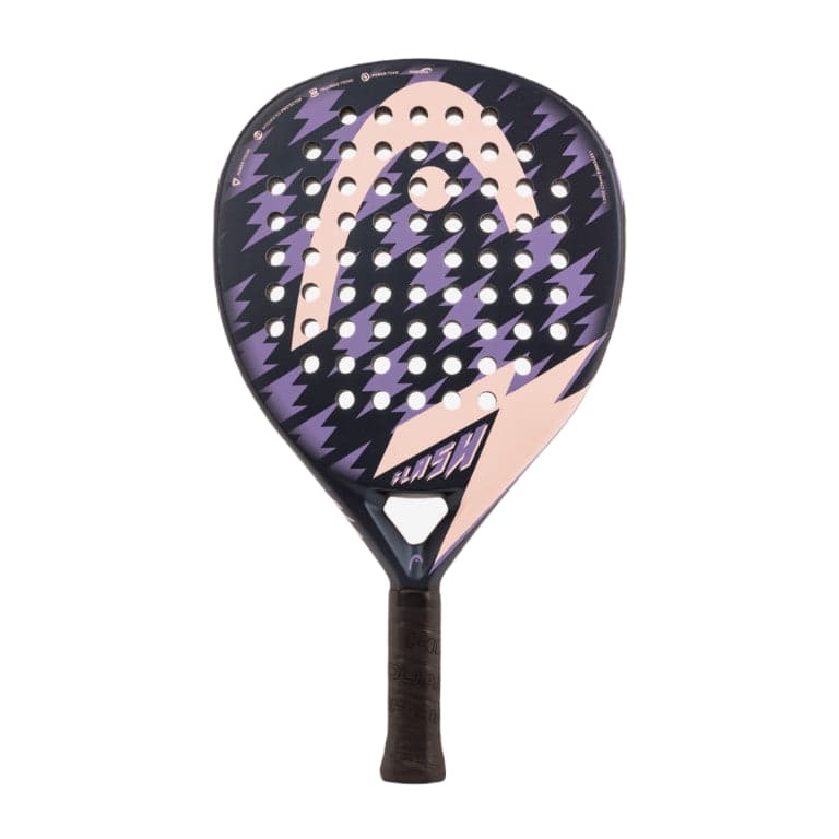 Pink Head Flash 2022 Padelbat Sort - Head Padel Bat  - 724794221945
