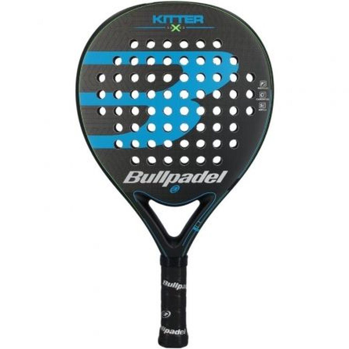 Padel Bat Bullpadel Kitter Blue Blå Glasfiber - Padel Bat  - 8434417945326