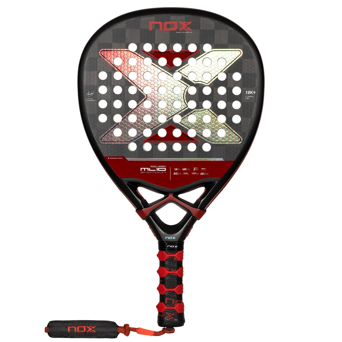 Nox Ml10 Shotgun 18k Luxury 2024 Padelbat - Nox Padel Bat  - 8436603195850