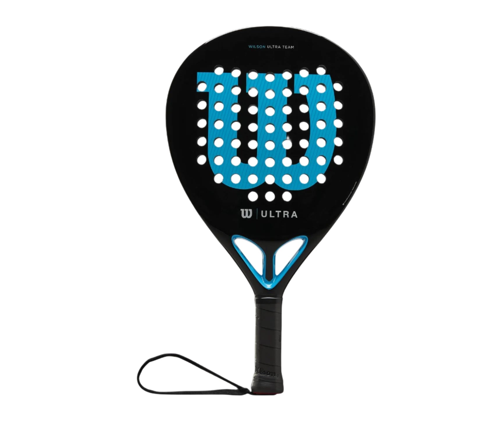 Wilson Ultra Team Padelbat Sort Lyseblå - Wilson Padel Bat