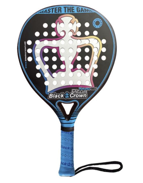 Sort Black Crown Piton Nakano 15k Padelbat - Black Crown Padel Bat  - 8436572005365