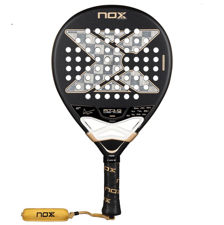 Nox At10 Genius 18k Alum 2026 Padelbat - Nox Padel Bat