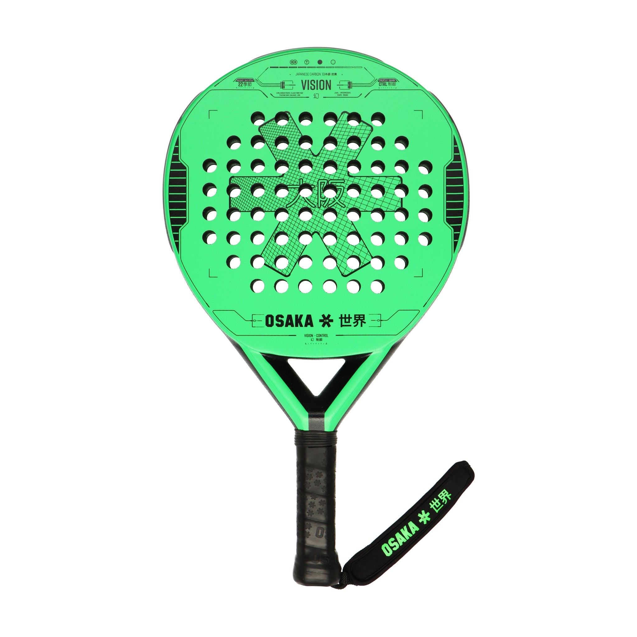 Osaka Vision Control 2022 Padelbat - Osaka Padel Bat  - 5404024598355