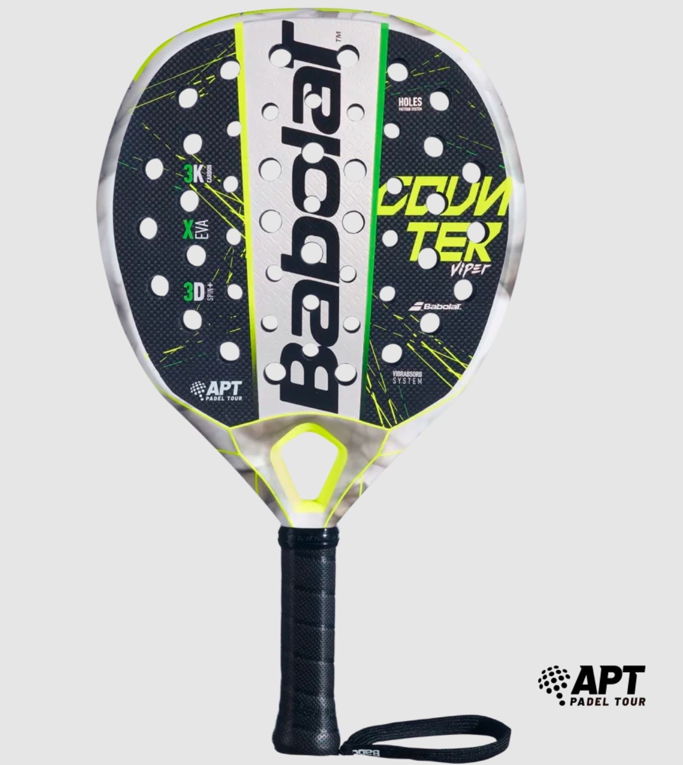 Babolat Counter Viper Apt 2022 Padelbat - Babolat Padel Bat  - 3324922033678