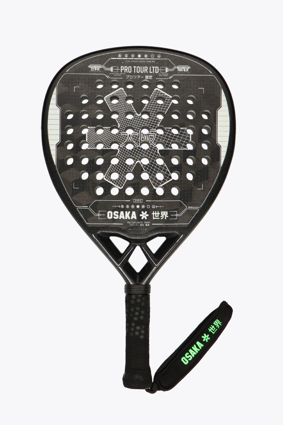 Osaka Pro Tour Ltd Power 2022 Padelbat - Osaka Padel Bat  - 5404024598256