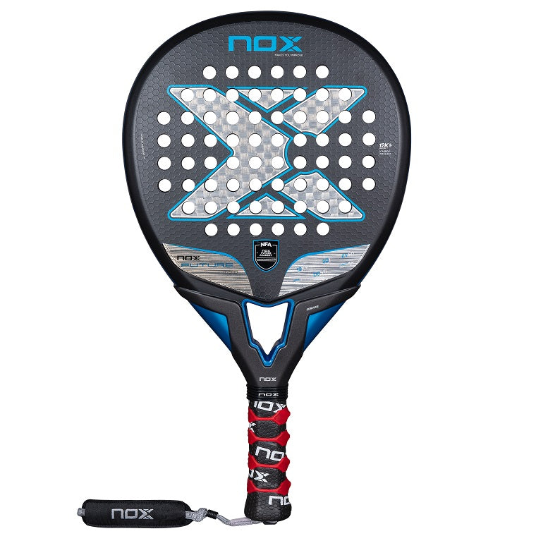 Nox Future Hybrid 12k Alum Padelbat - Nox Padel Bat - 8436603195904