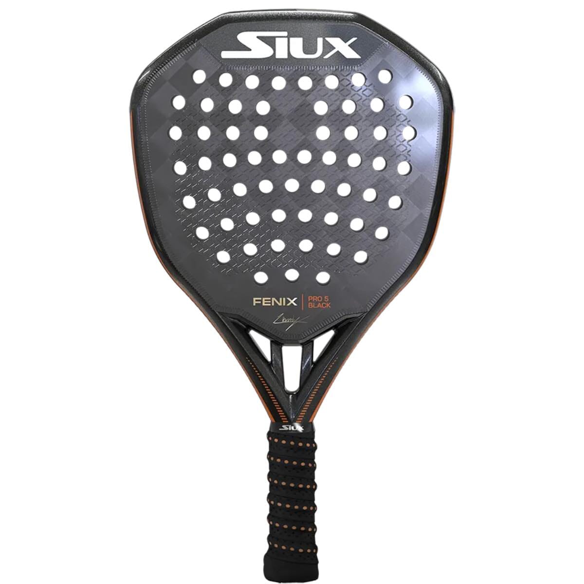 Sort Siux Fenix Pro Black 2025 - Siux Padel Bat  - 8435762906406