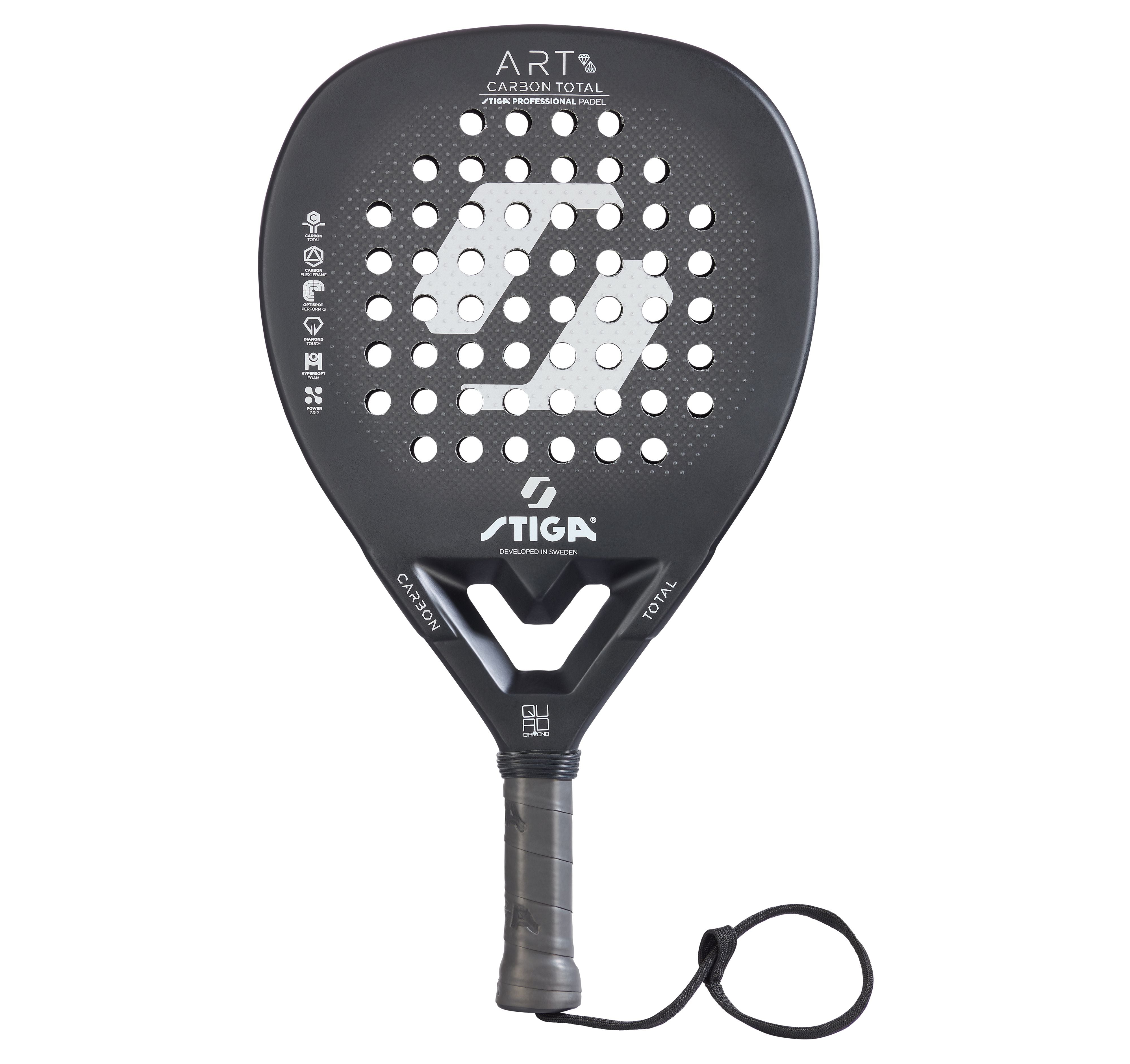 Stiga Art Quad Diamond Padelbat - Stiga Padel Bat  - 7318688034181
