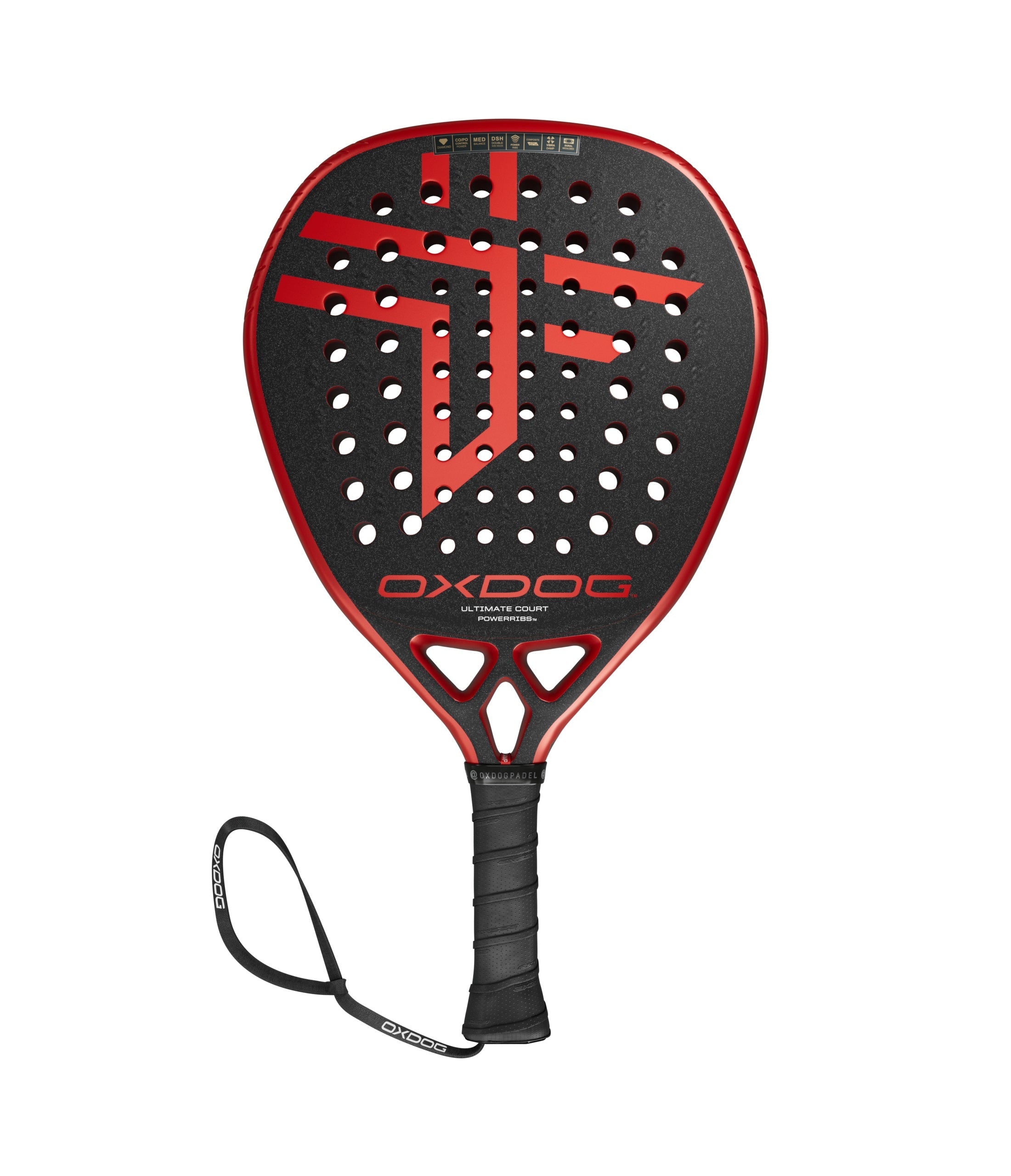 Oxdog Ultimate Court 2024 Padelbat - Oxdog Padel Bat  - 7340151639388